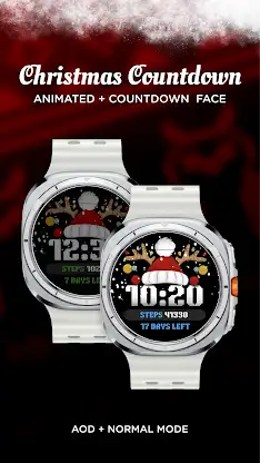Christmas Countdown Watch Face screenshot 4