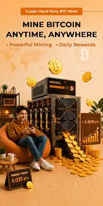 Crypto Cloud Farm, BTC Miner screenshot 1