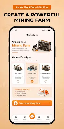 Crypto Cloud Farm, BTC Miner screenshot 5