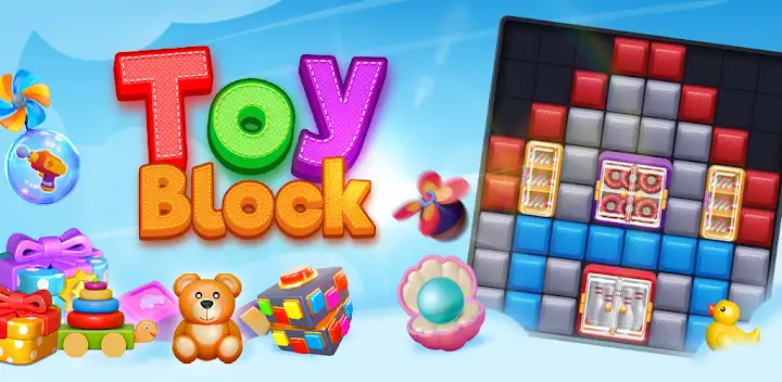Block Puzzle: Toy Adventure — Android game banner