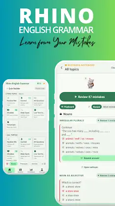 Rhino English Grammar screenshot 8