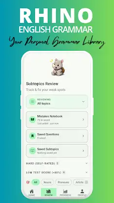 Rhino English Grammar screenshot 5