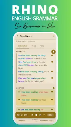 Rhino English Grammar screenshot 2