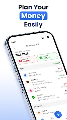FinAI Budget & Expense Tracker screenshot 1