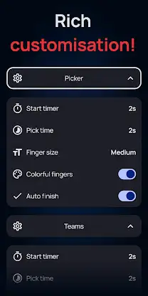 Finger Picker - Touch Roulette screenshot 7