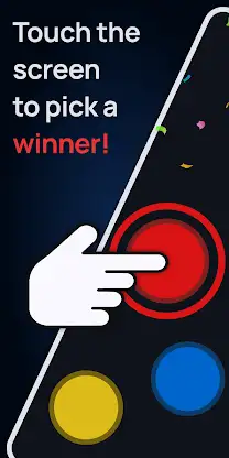 Finger Picker - Touch Roulette screenshot 1