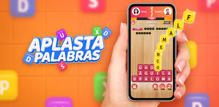 Aplasta Palabras: Word Games — Android game banner