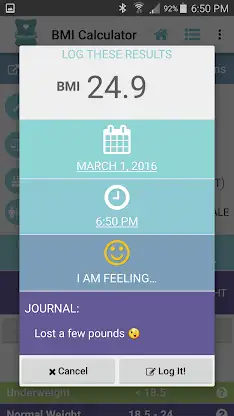 BMI Calculator screenshot 3