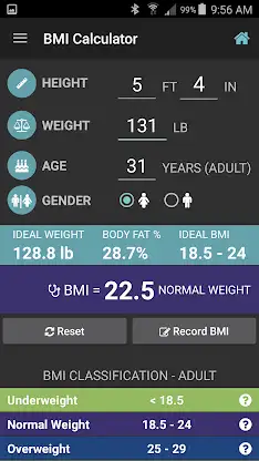 BMI Calculator screenshot 5