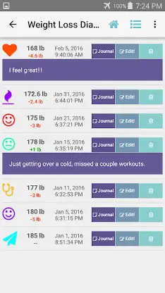 Weight Loss Tracker & Recorder screenshot 5