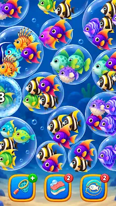 Fish Sort: Bubble Match screenshot 1