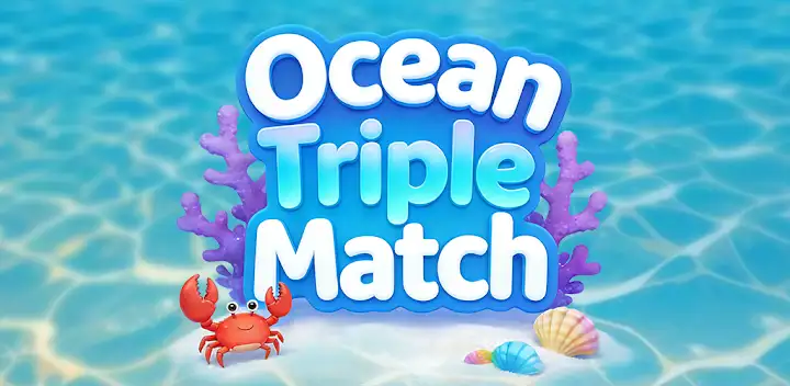 Ocean Tile Triple Match — Android game banner