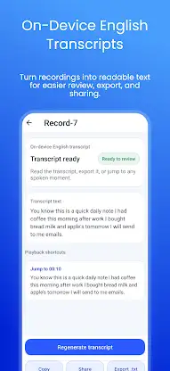 Voice Recorder Voice Memo screenshot 2
