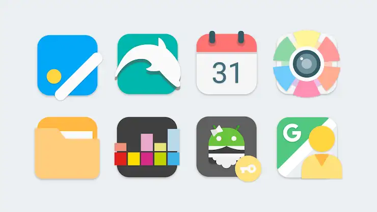 Flat Evo - Icon Pack screenshot 5