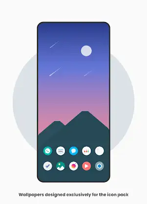 Flat Pie - Icon Pack screenshot 3
