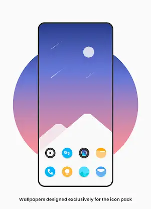 Flat Pie - Icon Pack screenshot 1