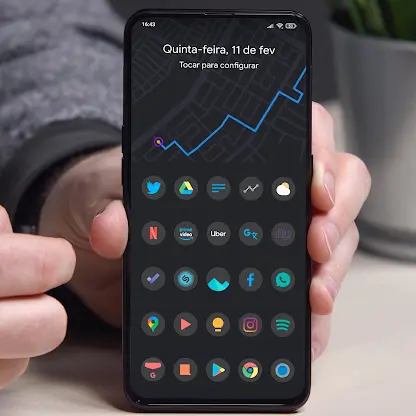 Black Pie - Icon Pack screenshot 7