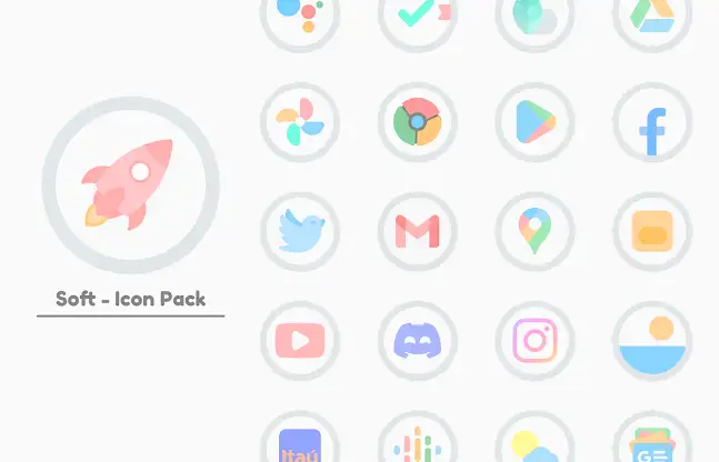 Soft - Icon Pack screenshot 4