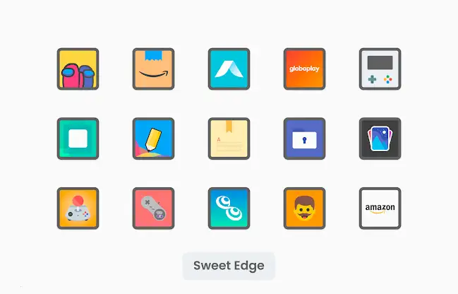 Sweet Edge - Icon Pack screenshot 4