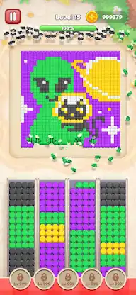 Bee Land: Flower Puzzle screenshot 1