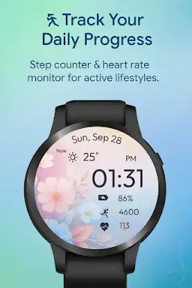 Spring Garden WatchFace screenshot 6
