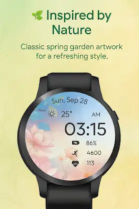 Spring Garden WatchFace screenshot 5