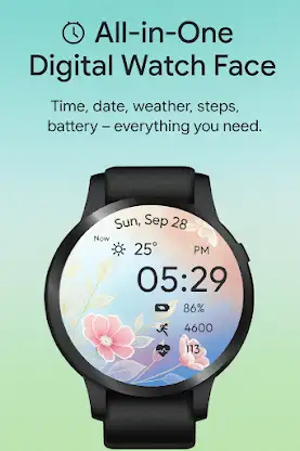 Spring Garden WatchFace screenshot 4