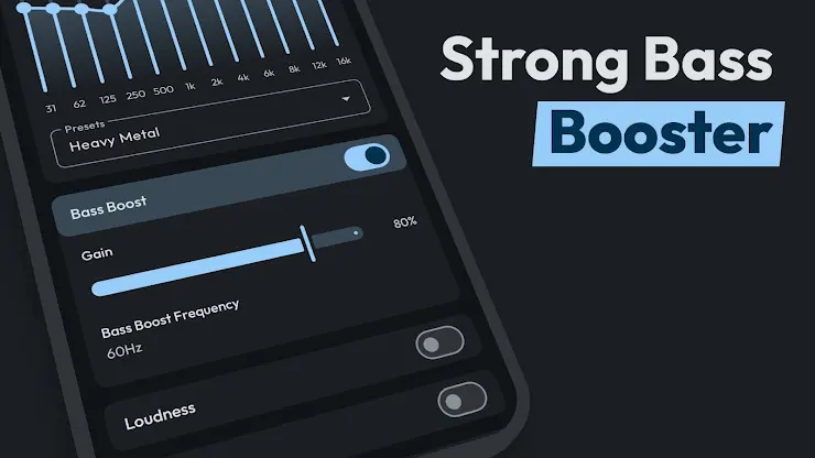 Flow Equalizer: Bass Booster screenshot 3