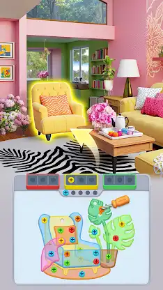 Screw Island: Home Design screenshot 1