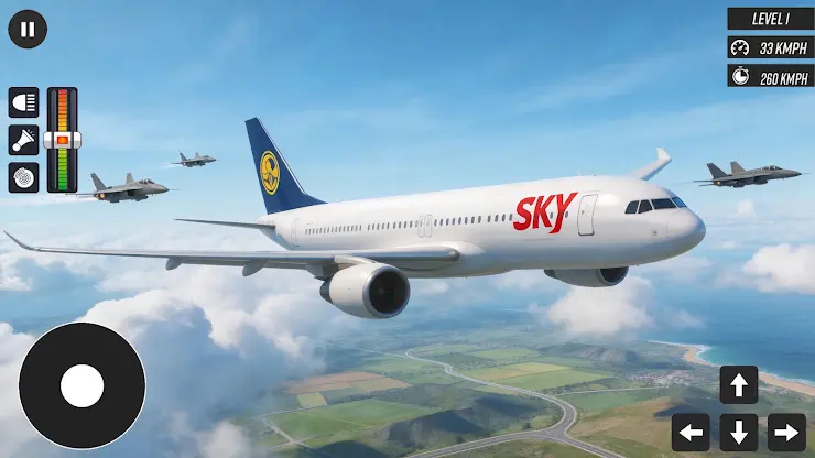 Airplane Games Sky Flight Sim screenshot 3