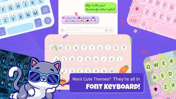 Keyboard Fonts - Stylish Text screenshot 1