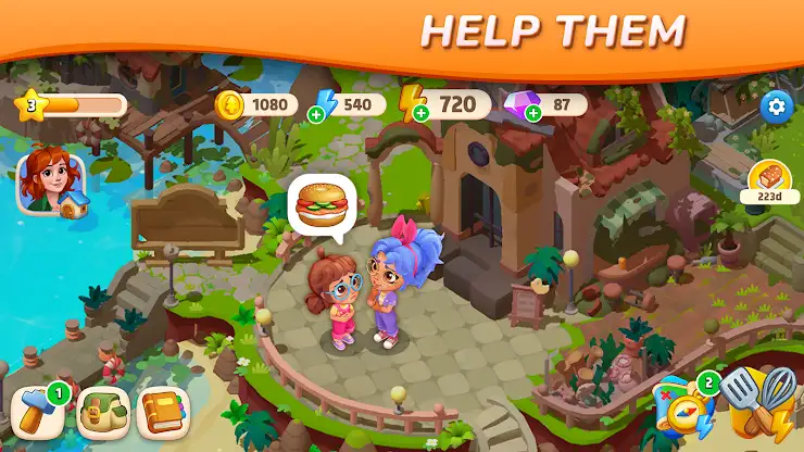 Bloom & Breakfast: Merge Town screenshot 4
