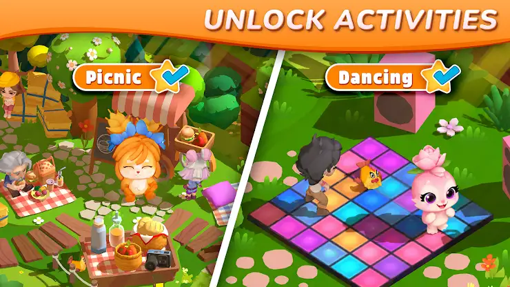Bloom & Breakfast: Merge Town screenshot 3