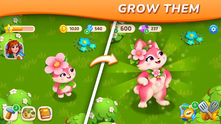 Bloom & Breakfast: Merge Town screenshot 6