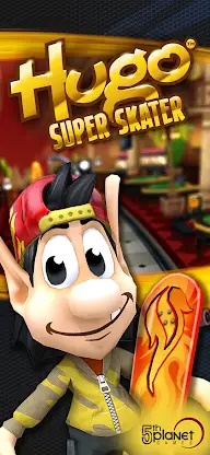Hugo Super Skater - the chase screenshot 1