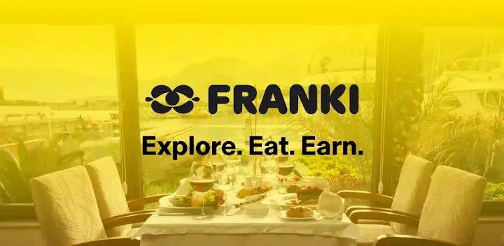Franki: Restaurant Cash Back — Android app banner