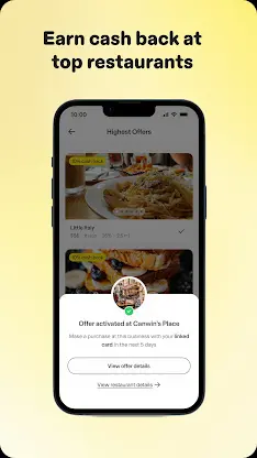 Franki: Restaurant Cash Back screenshot 6