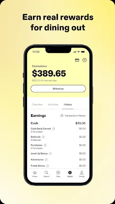 Franki: Restaurant Cash Back screenshot 3
