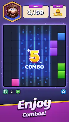Block Rush: Block Puzzle Game screenshot 2