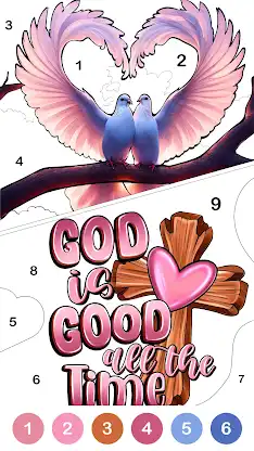 Bible Color - Color By Number screenshot 1