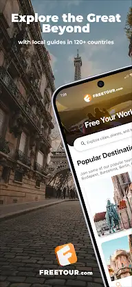 Freetour.com - travel app screenshot 1