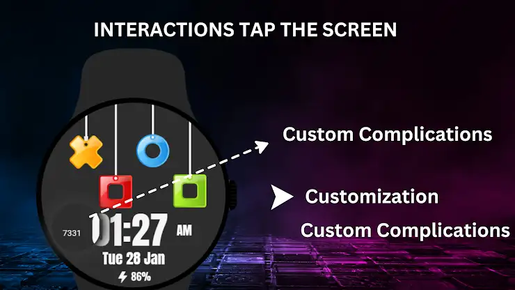 Calculator Game Watch Face screenshot 4