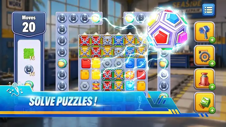 Car Mods Factory - Match 3 screenshot 5