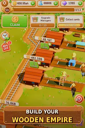 Wooden Wonders: Idle Factory screenshot 4