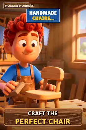Wooden Wonders: Idle Factory screenshot 3