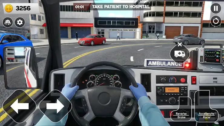 US Ambulance Driving Simulator screenshot 3
