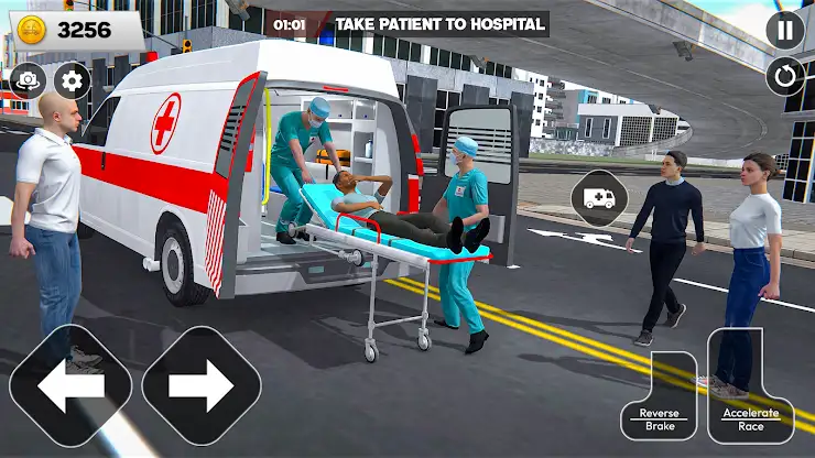 US Ambulance Driving Simulator screenshot 1