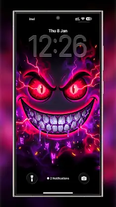 Funny Smile Live Wallpaper screenshot 1