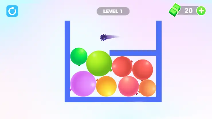 Thorn And Balloons: Bounce pop screenshot 2