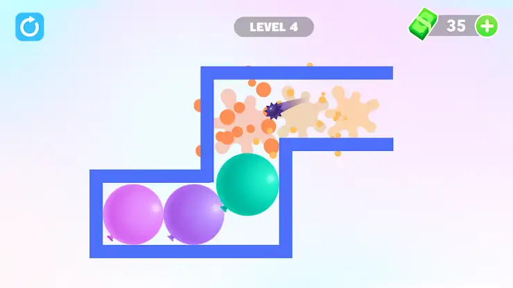 Thorn And Balloons: Bounce pop screenshot 4